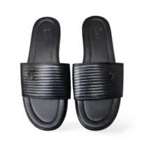 Sandale homme Louboutin - Pointure 40 à 45 - Cuir - Noir