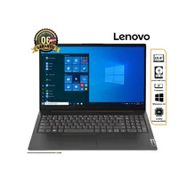 Laptop Lenovo V15 G2 IJL gris, écran 15.6 pouces, Windows 10 affiché