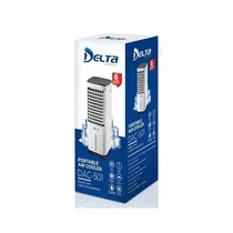 Vue du carton d'emballage du refroidisseur d'air Delta DAC-501