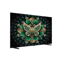 Vue de profil du téléviseur smart TCL 98 pouces QD-Mini LED 98C6K
