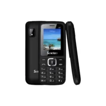 Téléphone Sunelan S7 noir avec double SIM et batterie longue durée