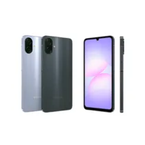 Présentation des couleurs avec la vue de profil de ce Samsung A07