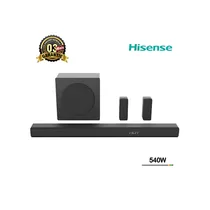 Barre de son Hisense 540W HS-5100 5.1CH avec caisson de basses sans fil et enceintes satellites
