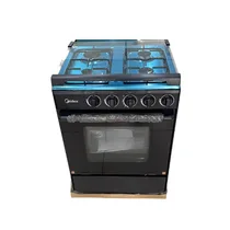 Détail des boutons de commande et de l’allumage automatique MIDEA