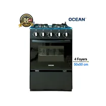 Cuisinière à gaz Ocean 50x50 avec 4 foyers puissants