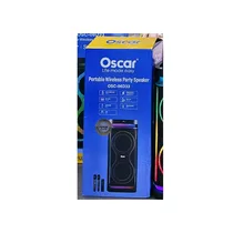 Présentation du carton d'emballage du haut-parleur + 2 micros OSCAR OSC-06D33