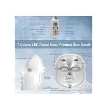 Présentation des détails du Masque LED Visage Luminothérapie