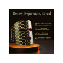 Détails du masque de thérapie LED faciale