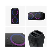 Vue des différentes faces du party speaker Hisense Rocket 160