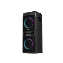Vue de profil du Party Speaker Hisense HP300 présentant sa poignée