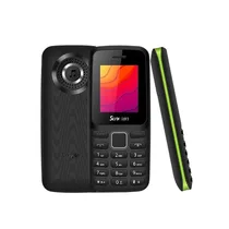 Téléphone Sunelan S101 de couleur noir-vert