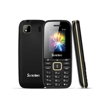 Téléphone Sunelan S14 de couleur noir-jaune