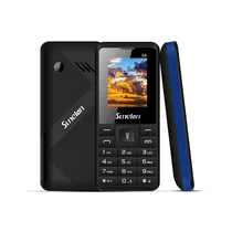 Téléphone Sunelan S8 de couleur noir-bleu