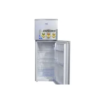 Intérieur du réfrigérateur Oscar OSC-R165S montrant compartiment congélateur et clayettes transparentes