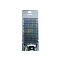 Intérieur du réfrigérateur Sharp 180L avec éclairage LED et clayettes en verre