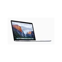 Vue latérale du MacBook Pro montrant ports et finition aluminium