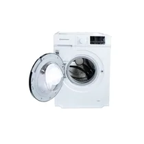 Tambour ouvert montrant capacité de 6 kg et finition inox