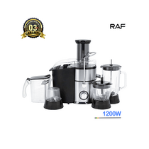 Appareil RAF R.2830 posé sur un plan de travail avec fruits et légumes autour