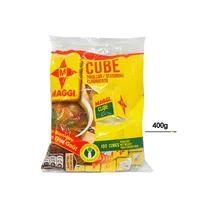Sachet de 100 Cubes Maggi (400g) pour assaisonnement et rehaussement de goût en cuisine africaine.