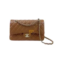 Intérieur-Spacieux-Sac-Chanel-Jumbo-Cuir-Matelassé-Rangement