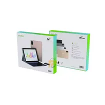 Vue arrière de la tablette Modio M27 montrant la caméra 13.0 MP et le logement Dual SIM.