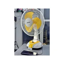 Vue latérale du ventilateur avec interrupteur visible