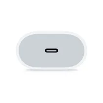 Vue du connecteur type-c du boitier Apple