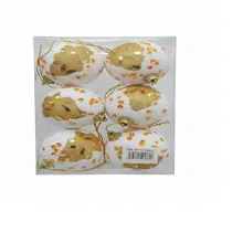 Boules de noël blanches - dorés et brillants