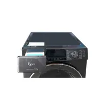 Machine à laver séchante Roch RWDR-12D8-L(S)-46 couleur Dark Silver, classe énergétique A+++, avec affichage numérique, vue du dessus