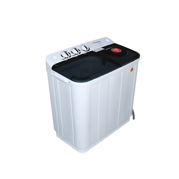 Vue de profil de la Machine à laver semi-automatique Binatone 7kg BWM-070B