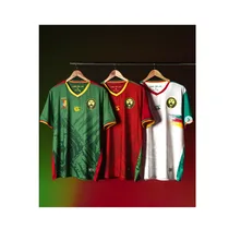 Les différentes couleurs du maillot Lions Indomptables FOURTEEN Jersey