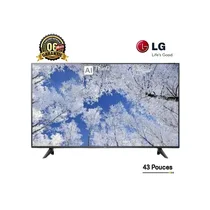 Smart TV LG 43 pouces 43UQ75006LG écran 4K UHD Processeur a5 Gen5 AI avec garantie 06 mois
