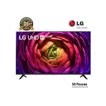 Smart TV LG 50 pouces 50UR73006LA 4K UHD avec Processeur Alpha 5 Gen 6 AI et logo ThinQ. Garantie 06 Mois