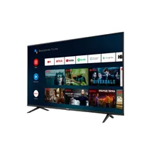 Vue de profil du téléviseur smart ROCH 50 pouces RH-LE50DSA-B