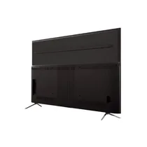 Vue de l'arrière en profil du téléviseur smart TCL 75 pouces 75C6K