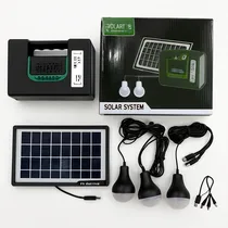 Système d'éclairage solaire portable GDLITE 10