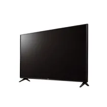 Téléviseur numérique LG 43 pouces sur pied, vue de profil