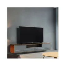Téléviseur numérique LG 43 pouces sur pied posé sur un meuble TV
