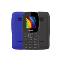 Gros plan sur la partie arrière du téléphone classique Villaon V105, mettant en évidence les haut-parleurs et le design texturé du boîtier pour une meilleure prise en main