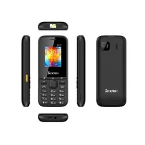 Vue des différentes faces du Téléphone Sunelan S17 noir
