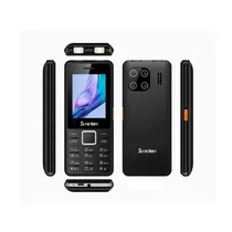 Téléphone Classique Sunelan S23 de couleur noir, vue de toutes les faces