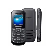 Vue des différentes faces du téléphone Samsung GT-E1205Y