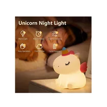 Présentation des détails de la Veilleuse pour enfant Sitting Unicorn A007