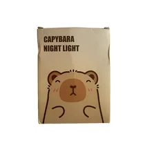 Présentation du carton d'emballage de la veilleuse pour enfant Capybara JXJA049