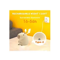 Présentation de la méthode de charge de la veilleuse pour enfant Capybara JXJA049