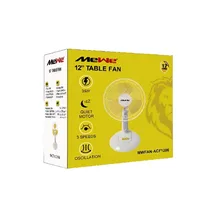 Carton d'emballage du Ventilateur rechargeable MEWE 12 pouces MWFAN-ACF1206