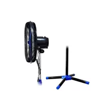 Vue de profil avec le pied du ventilateur Roch RSF-1818-C