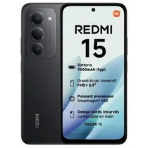 Xiaomi Redmi 15 - Smartphone 256Go ROM, 8Go RAM