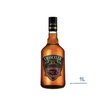 Bouteille de whisky CHANCELER 1L vue de face