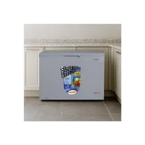 Congélateur coffre SHARP SCF-K400XL-SL2 argent en utilisation